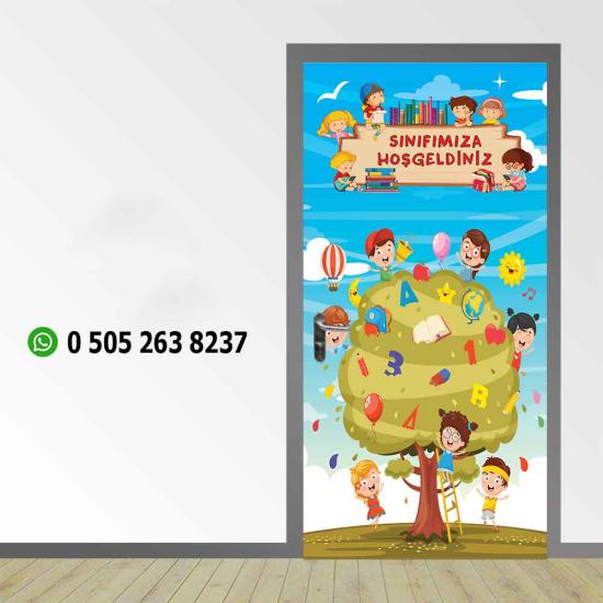 İlkokul Okul Kapı Giydirme