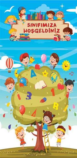 İlkokul Okul Kapı Giydirme