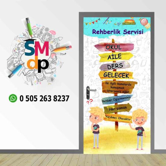 Rehberlik Servisi Kapı Giydirmesi