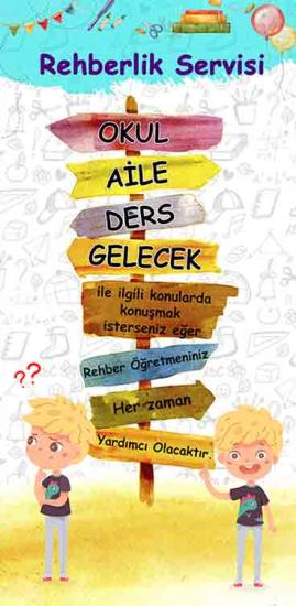 Rehberlik Servisi Kapı Giydirmesi