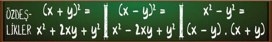 Matematik Özdeşlikler Kiriş Yazısı