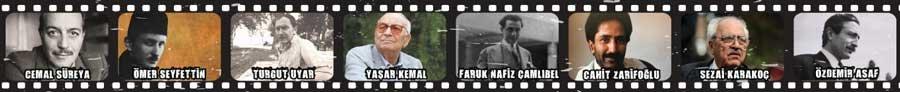 Edebiyatçılar Film Şeridi Kiriş Yazısı