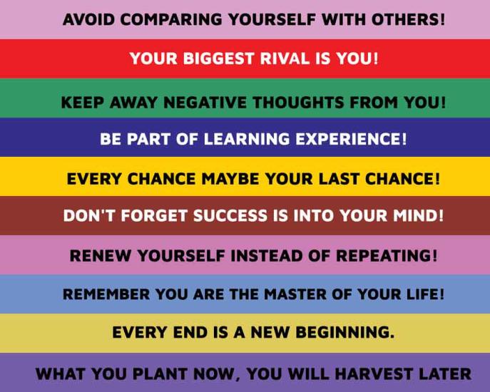 İngilizce Merdiven Yazıları