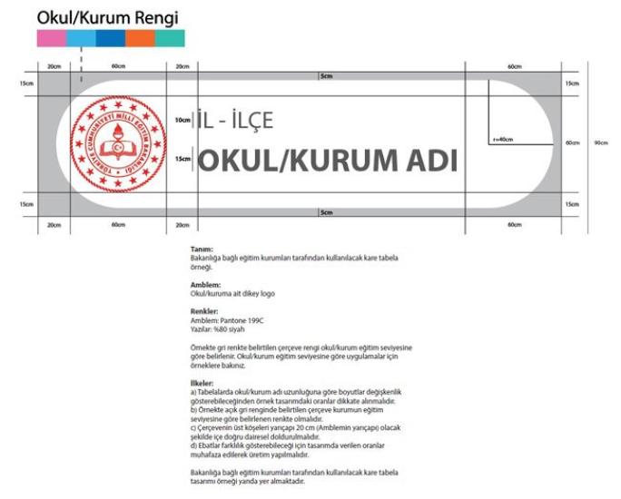 Anaokulu Okul Tabelası
