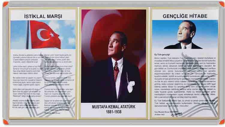 Milli Levha Aliminyum Çerçeveli