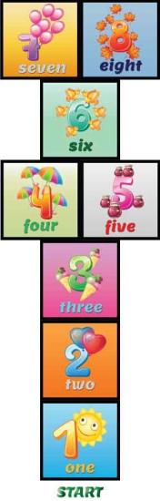 Sek sek Oyunu ingilizce Sayılar