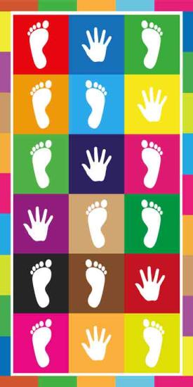 Zemin Oyunu Yer Sticker