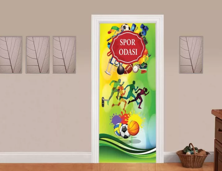 Spor Odası Kapı Giydirme
