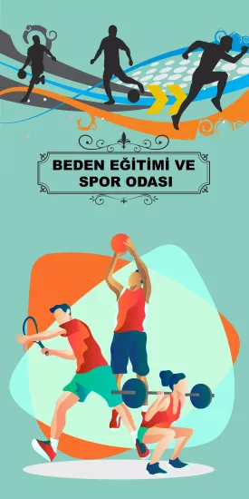 Beden Eğitimi ve Spor Odası Kapı Giydirme