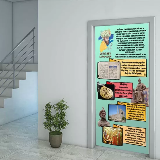 Bilim İnsanları Uluğ Bey Kapı Giydirme