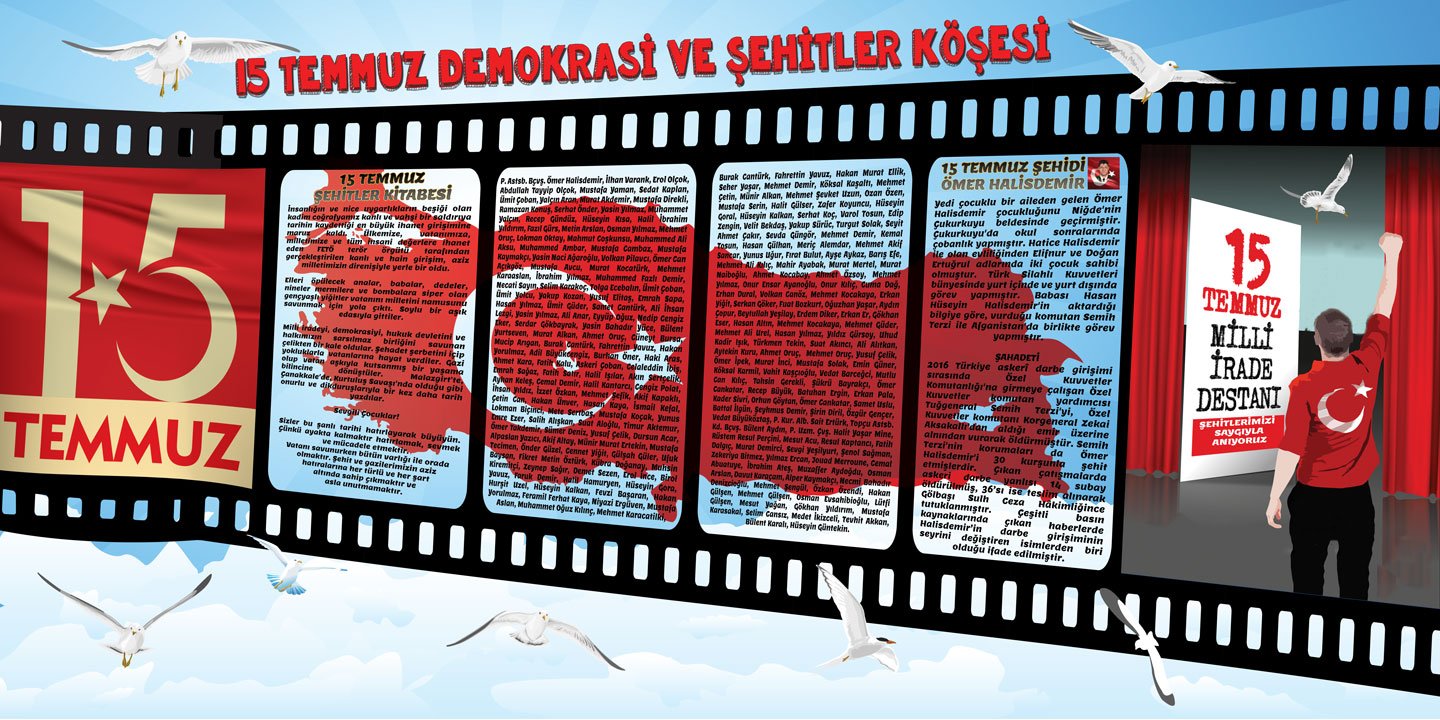 15 Temmuz Duvar Görseli