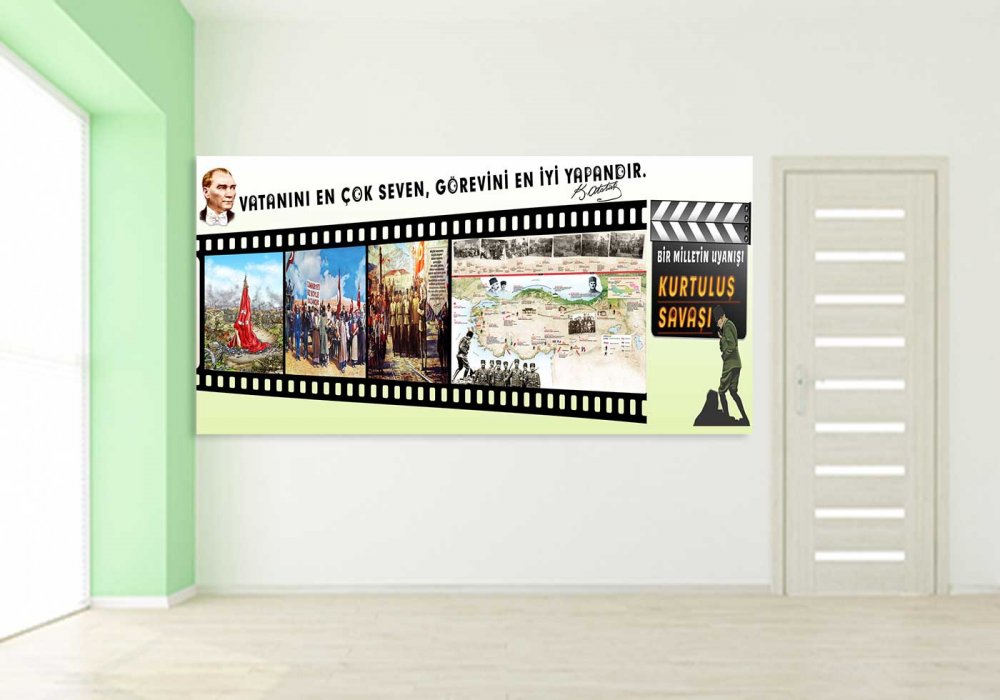 Kurtuluş Savaşı Duvar Görseli