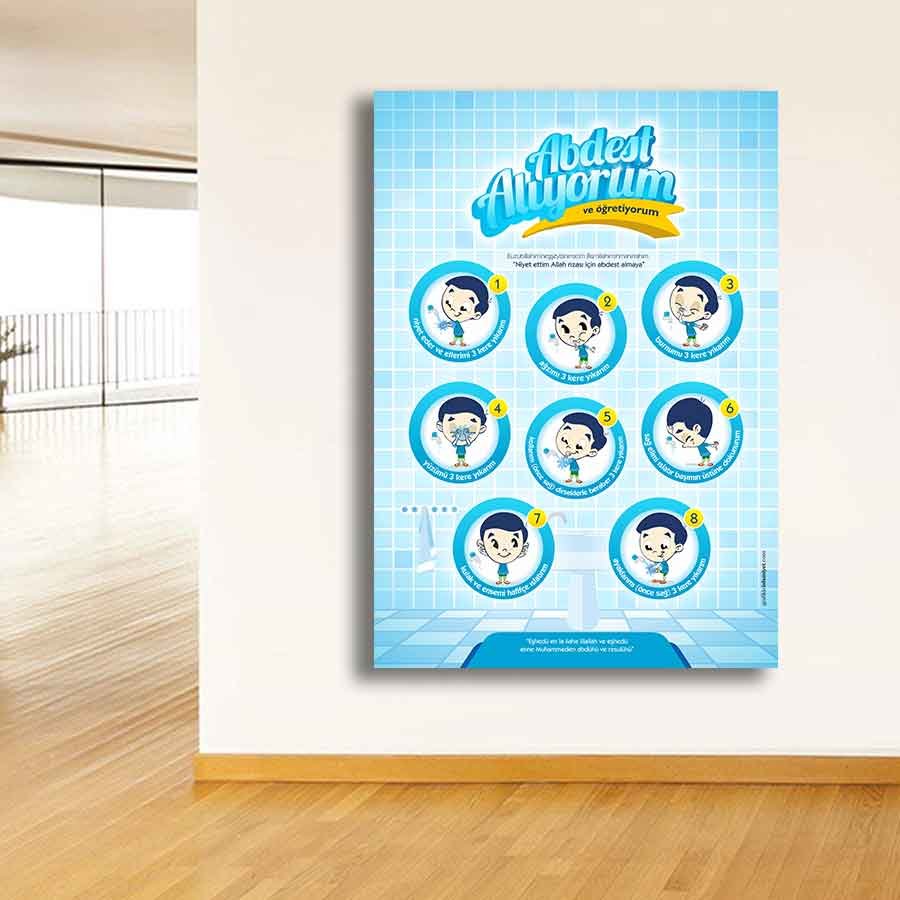 Abdest Alıyorum İmam Hatip Poster