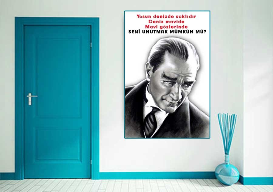 Atatürk Ders Afişi Posteri