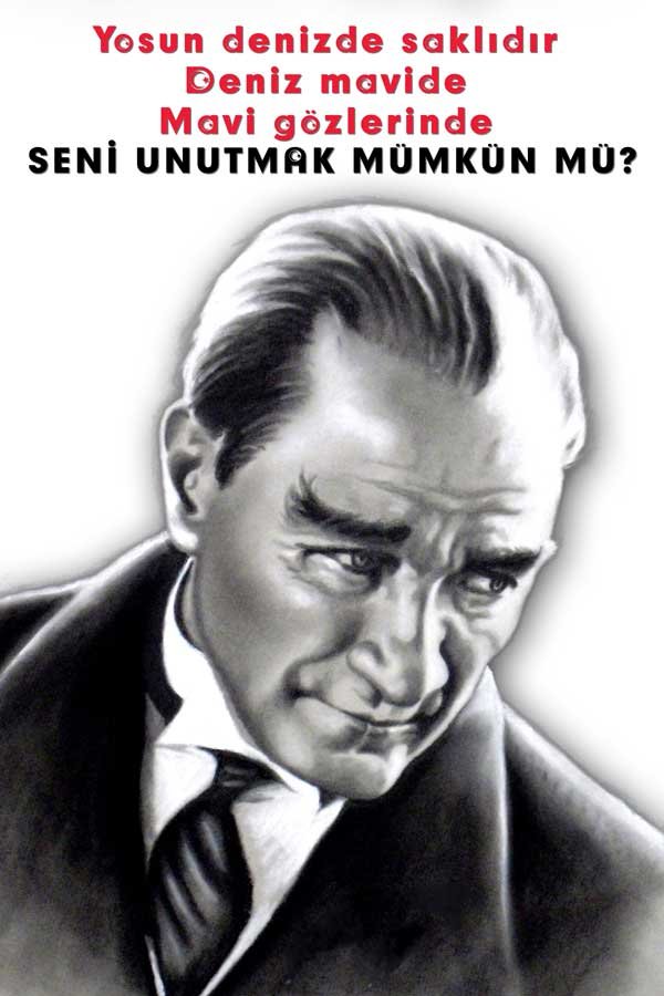 Atatürk Ders Afişi Posteri