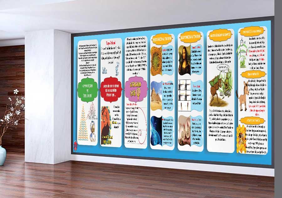 Doğadaki Matematik Okul Duvar Görseli