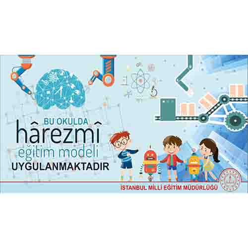 Harezmi Eğitimi Okul Duvar Görseli