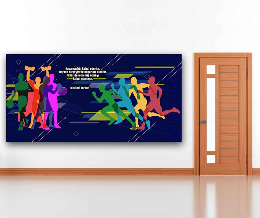 Spor Odası Duvar Posteri