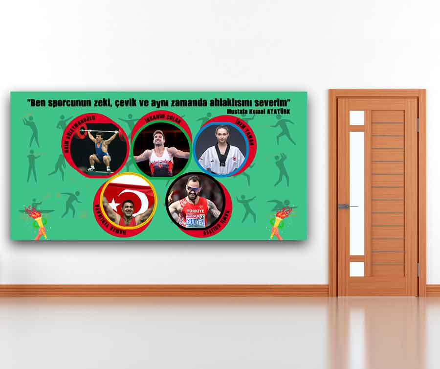 Spor Odası Duvar Posteri