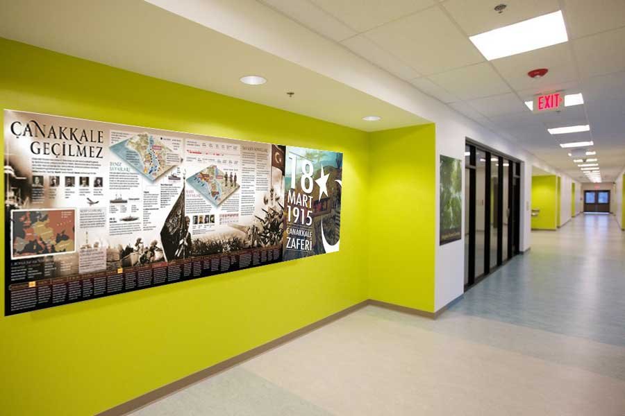 Çanakkale Haftası Okul Panosu Posteri