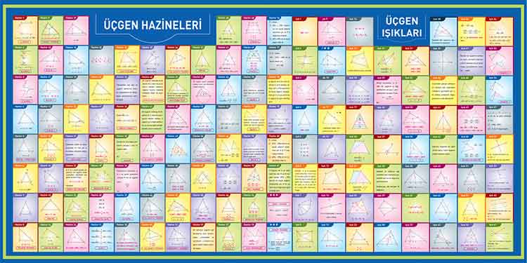 Üçgen Hazineleri Okul Posteri