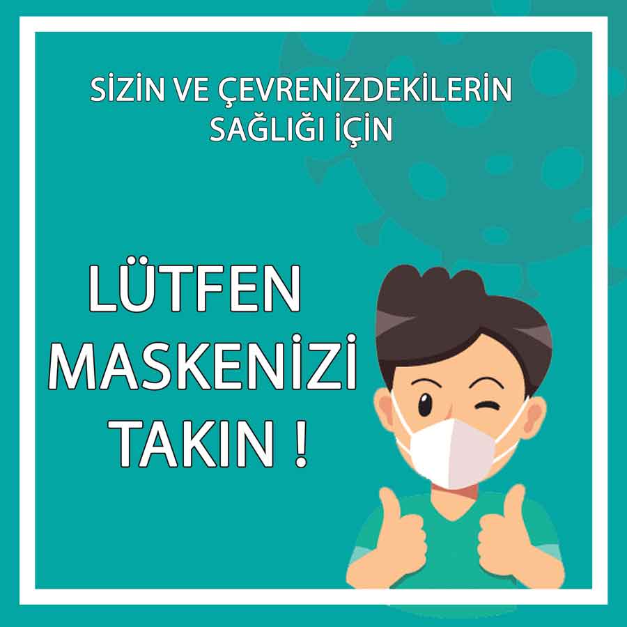 Korona Virüs Sosyal Mesafe Bandı-2