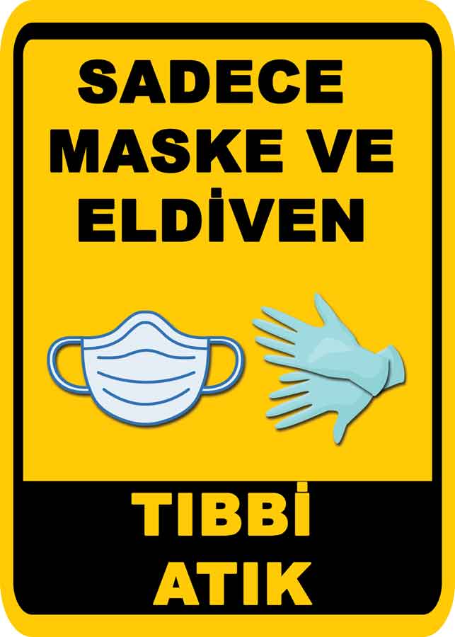 Tıbbi Atık Okul Posteri
