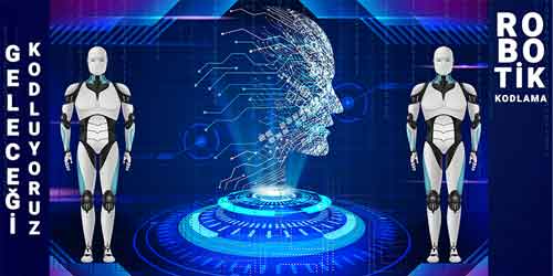 Robotik Ve Kodlama Sınıfı Posteri