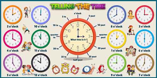 Saatlerin Söylenişi Okul Posteri