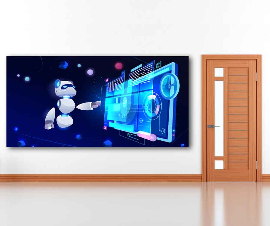 Robotik Kodlama Okul Posteri