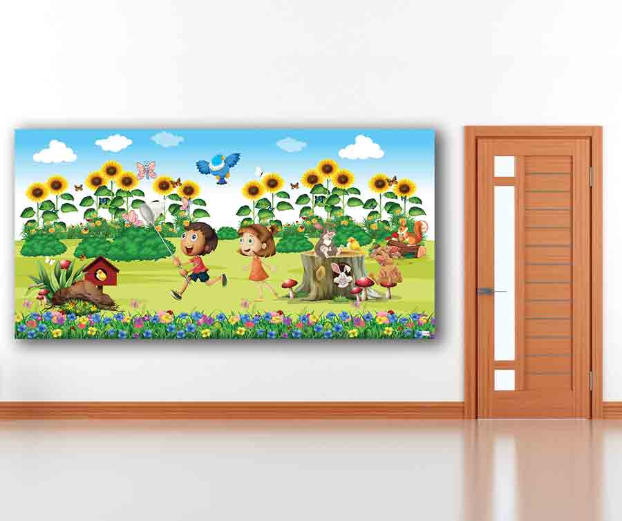 Anaokulu Okul Posteri