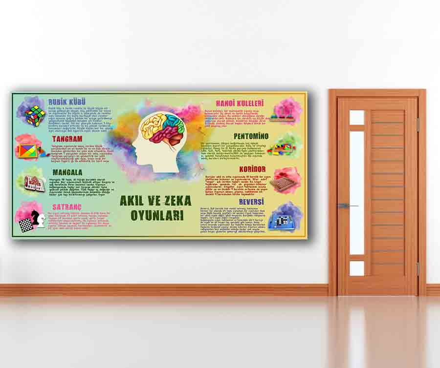Akıl Zeka Oyunları Okul Posteri