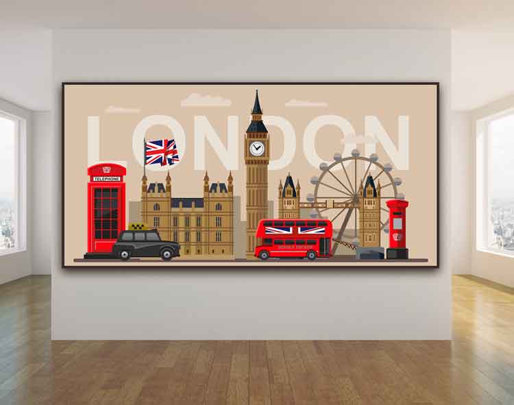 London Okul Posteri