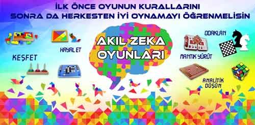 Akıl Zeka Oyunları Okul Posteri