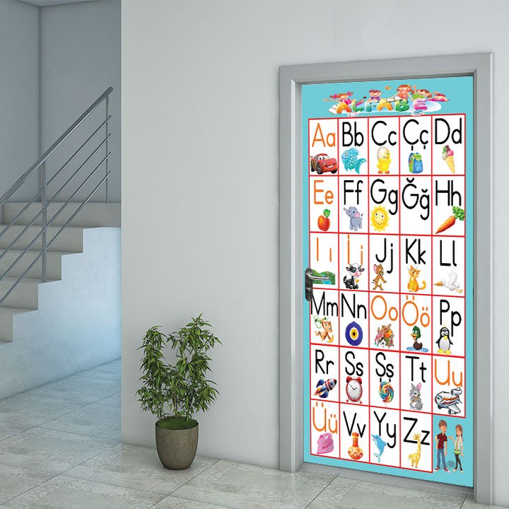 Alfabe Kapı Giydirme