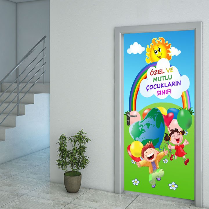Özel Eğitim Sınıfı Kapı Giydirme