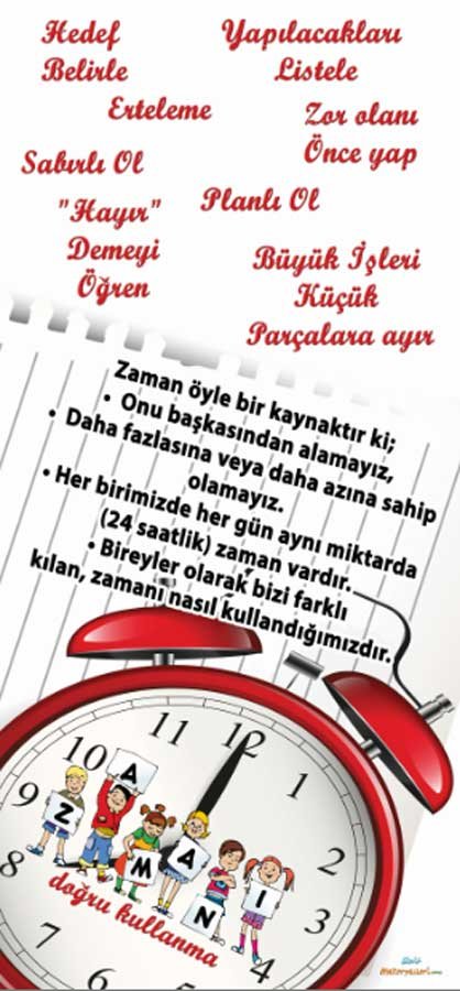 Zamanı Doğru Kullanma Kapı Giydirme