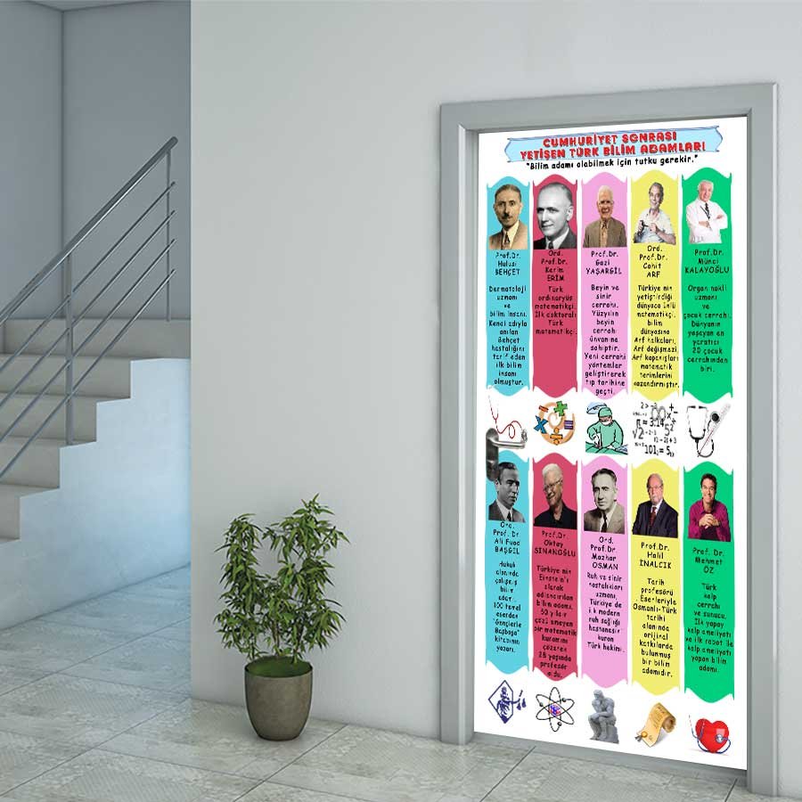 Bilim İnsanları Cumhuriyet Sonrası Kapı Giydirme