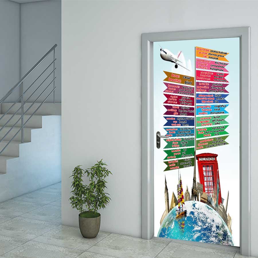 İngilizce Kapı Giydirme