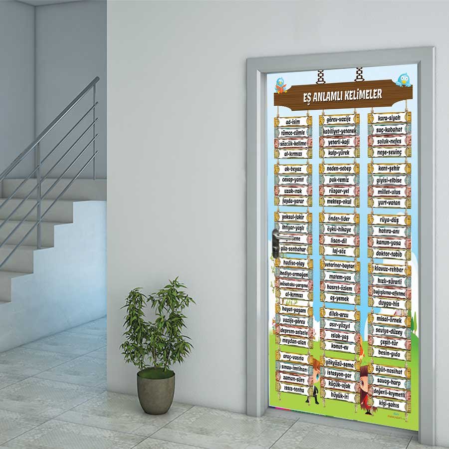 Eş Anlamlı Kelimeler Kapı Giydirme