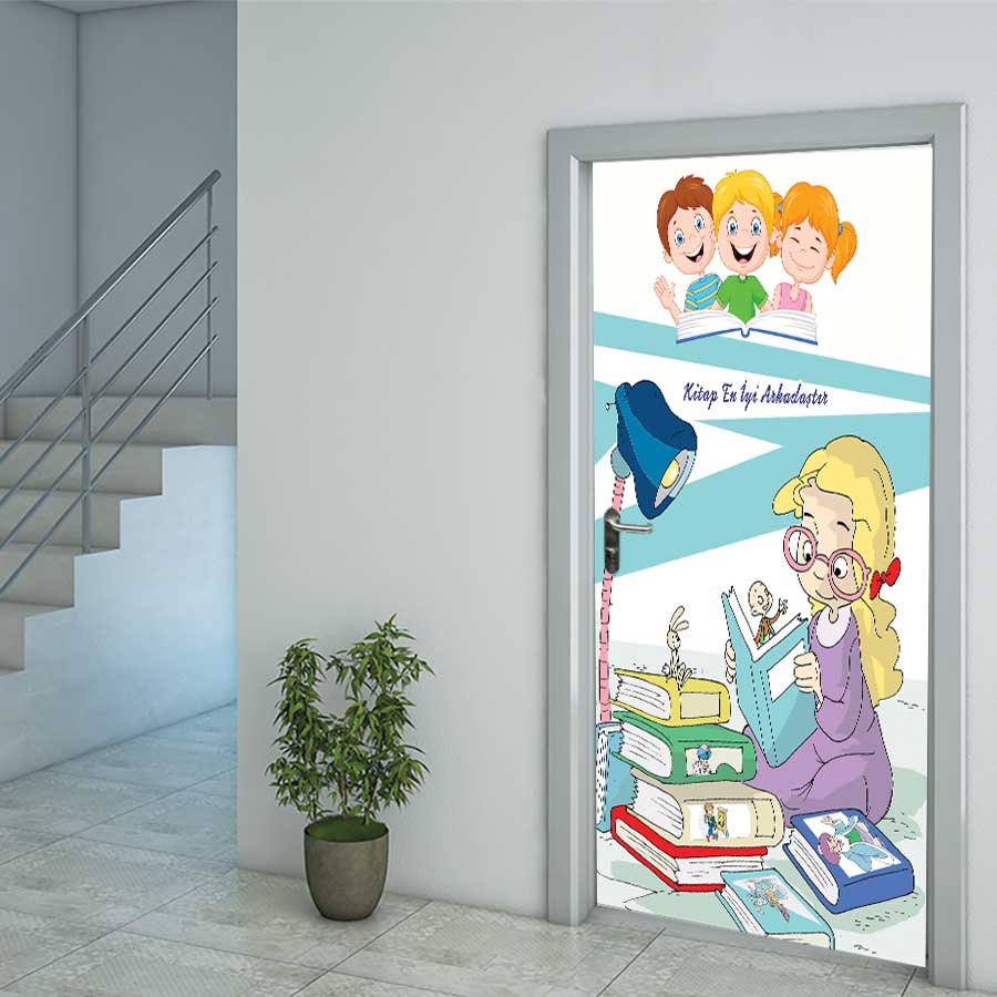 Kitap Sevgisi Kapı Giydirme