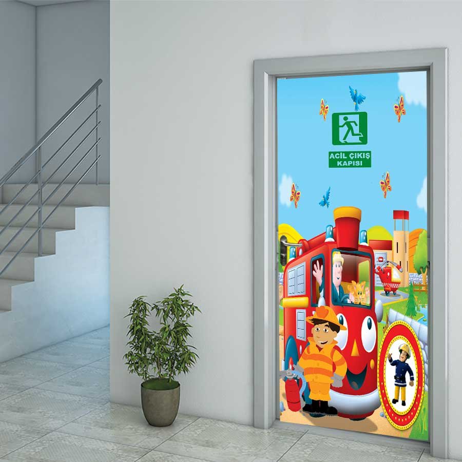 Yangın Merdiveni Kapı Giydirme