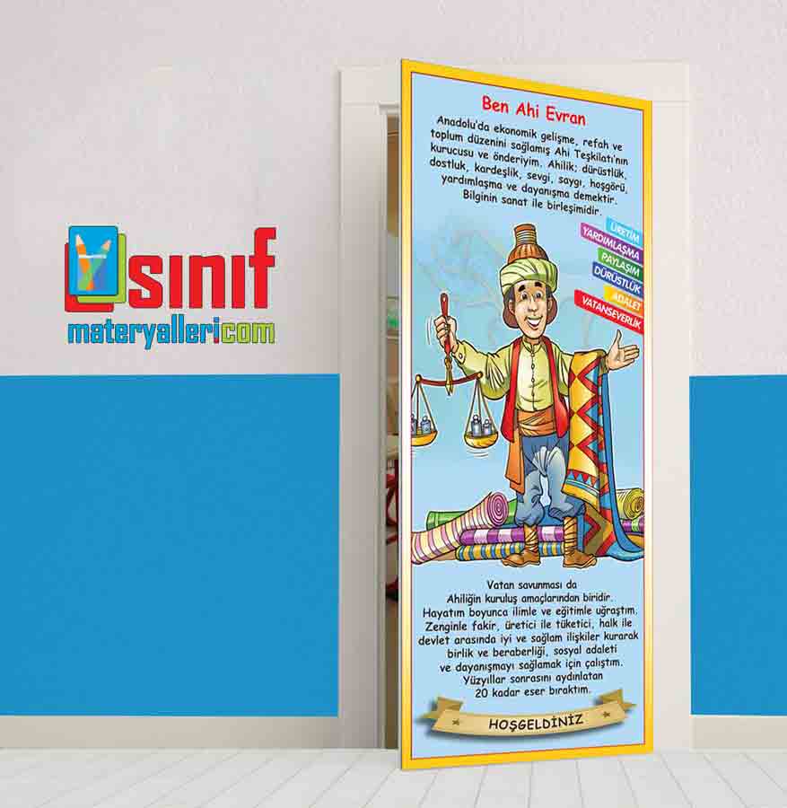 Ahi Evran Kapı Giydirme