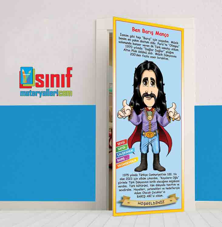 Barış Manço Kapı Giydirme