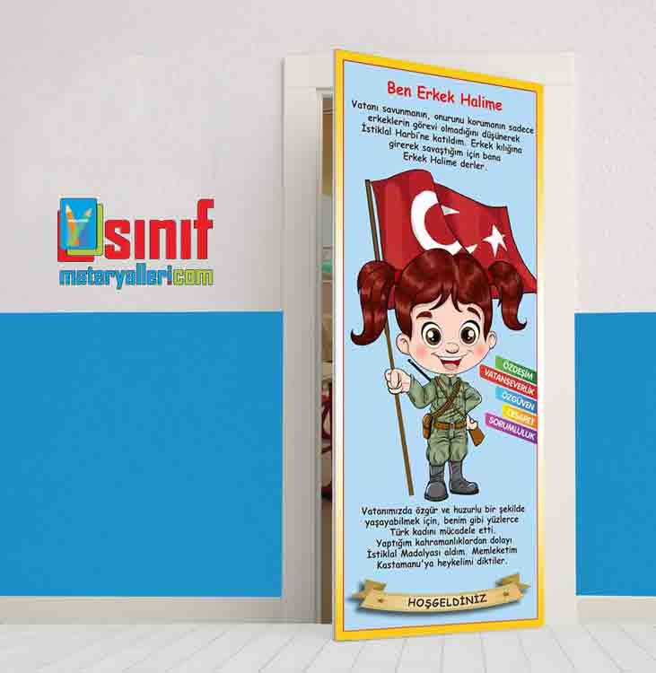 Erkek Halime Kapı Giydirme