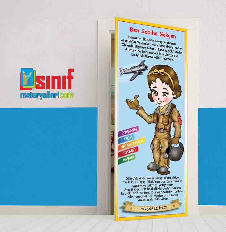 Sabiha Gökçen Kapı Giydirme