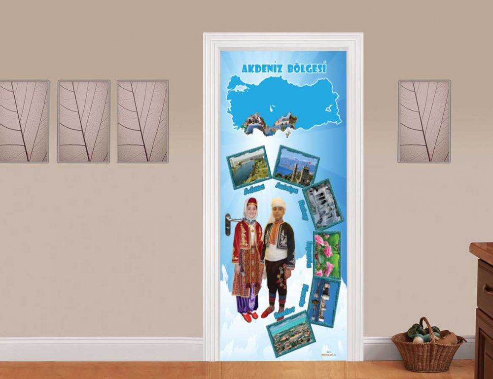 Akdeniz Bölgesi İlkokul Kapı Giydirme