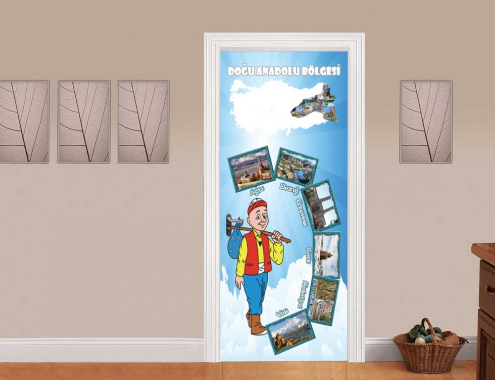 Doğu Anadolu Bölgesi İlkokul Kapı Giydirme