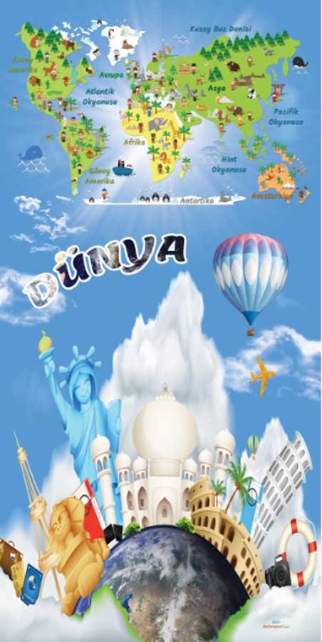 Dünya İlkokul Kapı Giydirme