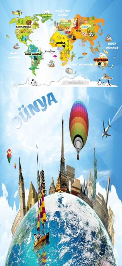 Dünya İlkokul Kapı Giydirme